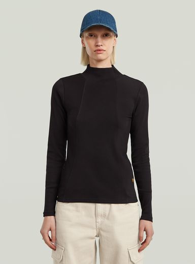 Camiseta A-Line Slim Mock